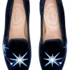 Aries Midnight Velvet Slipper (Men)