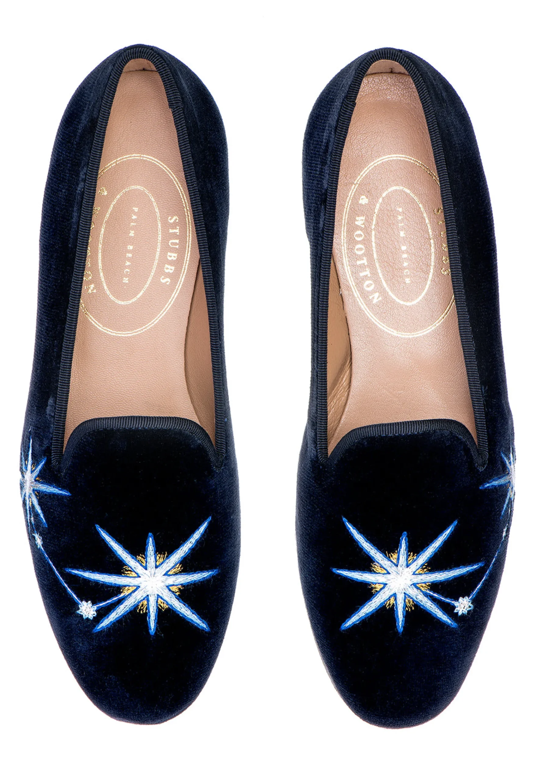 Aries Midnight Velvet Slipper (Men)