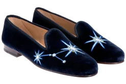 Cancer Midnight Velvet Slipper (Men)