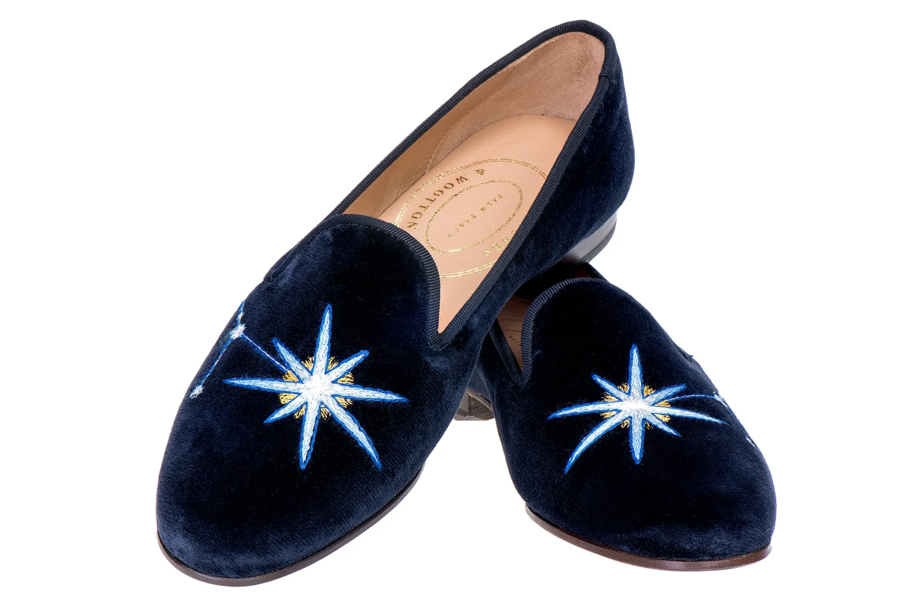 Cancer Midnight Velvet Slipper (Women)