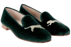 Cheetah Evergreen Velvet Slipper (Men)