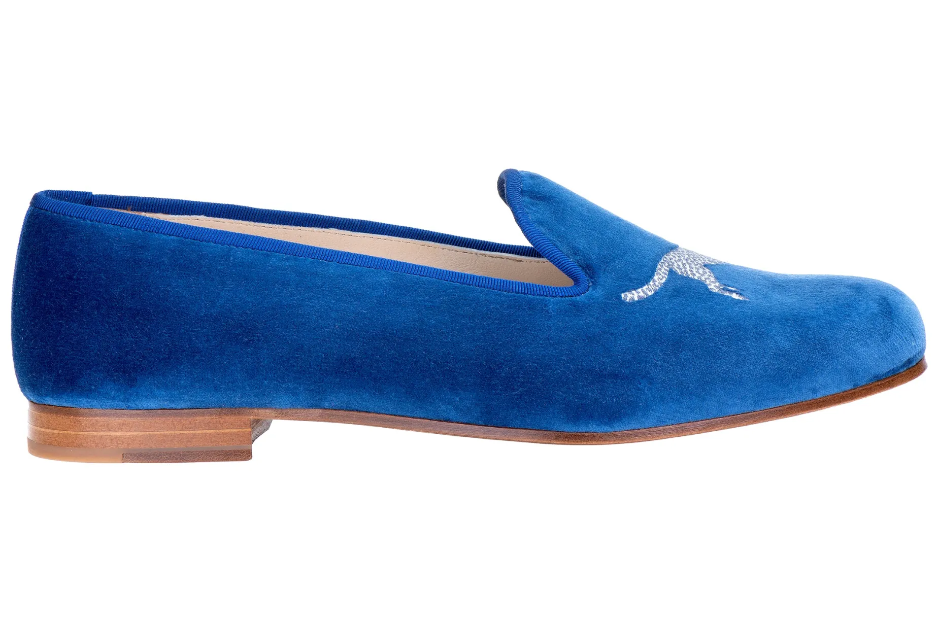 Cheetah Royal Velvet Slipper (Women)