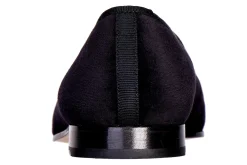 College Black Velvet Slipper (Women)