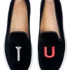 College Black Velvet Sneaker (Men)