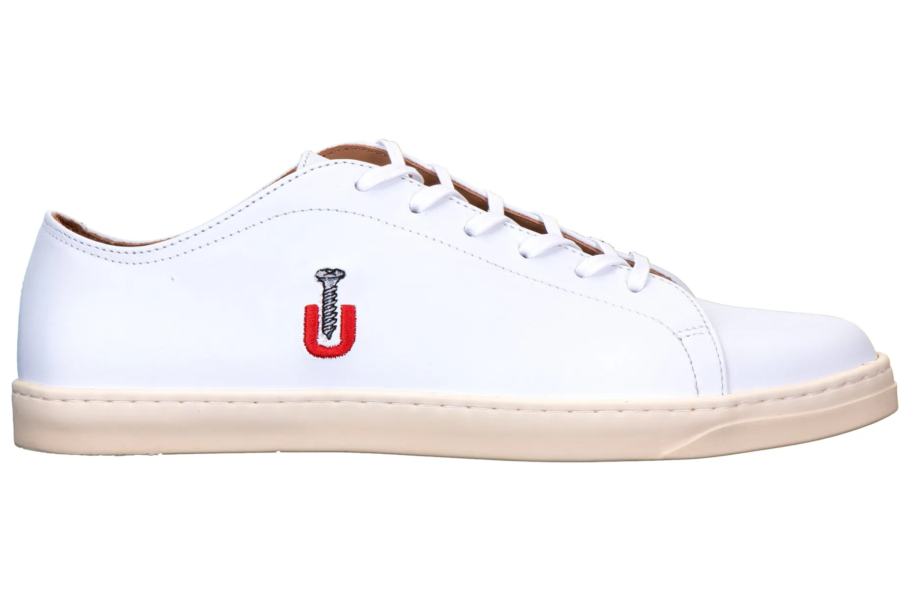 College Calf Leather Trainer (Men)
