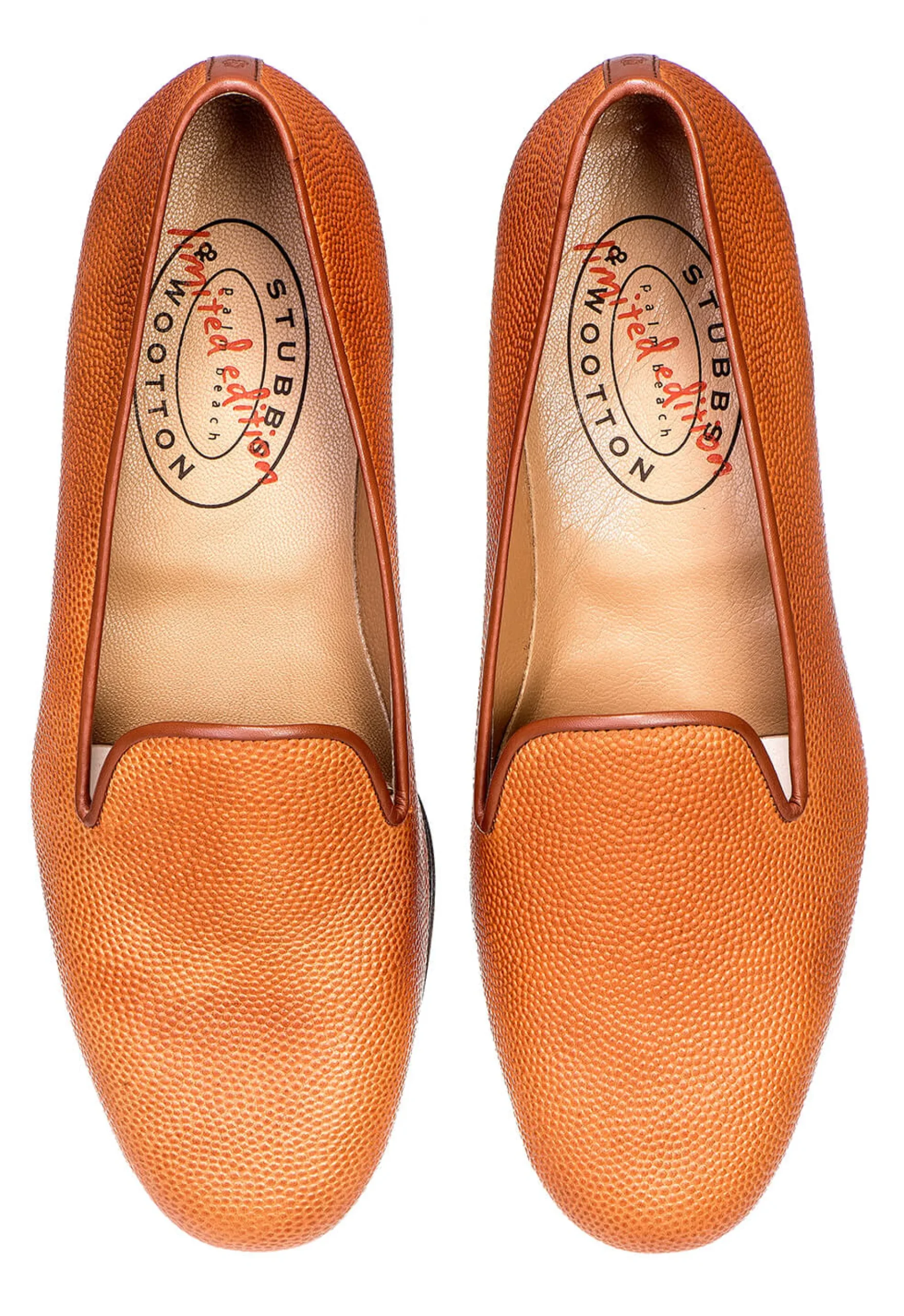 Football Leather Slipper (Wide)