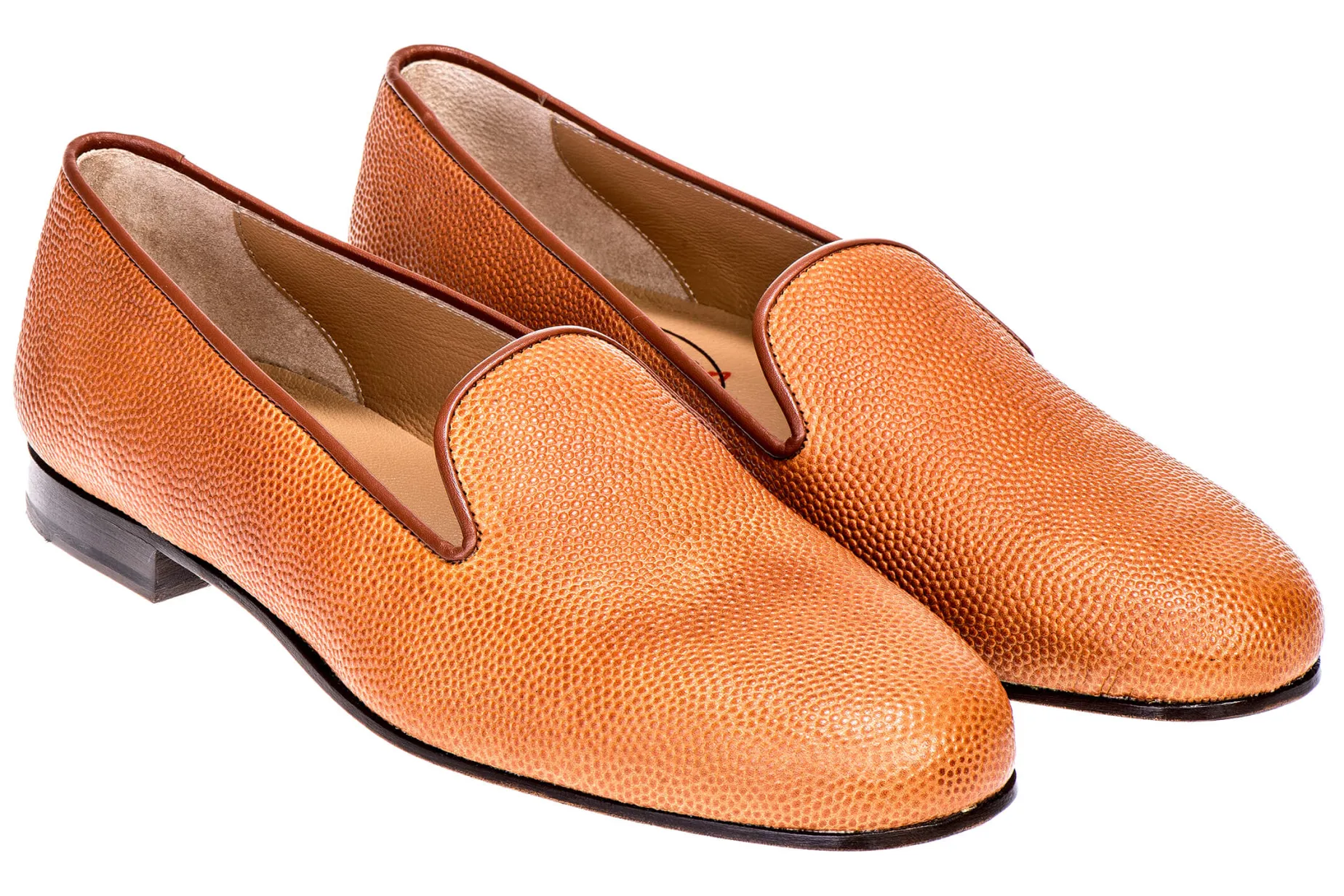 Football Leather Slipper (Wide)