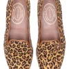 Jane Leopard Needlepoint Slipper (Women)
