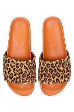 Jane Leopard Needlepoint Slip (Women)