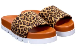 Jane Leopard Needlepoint Slip (Women)