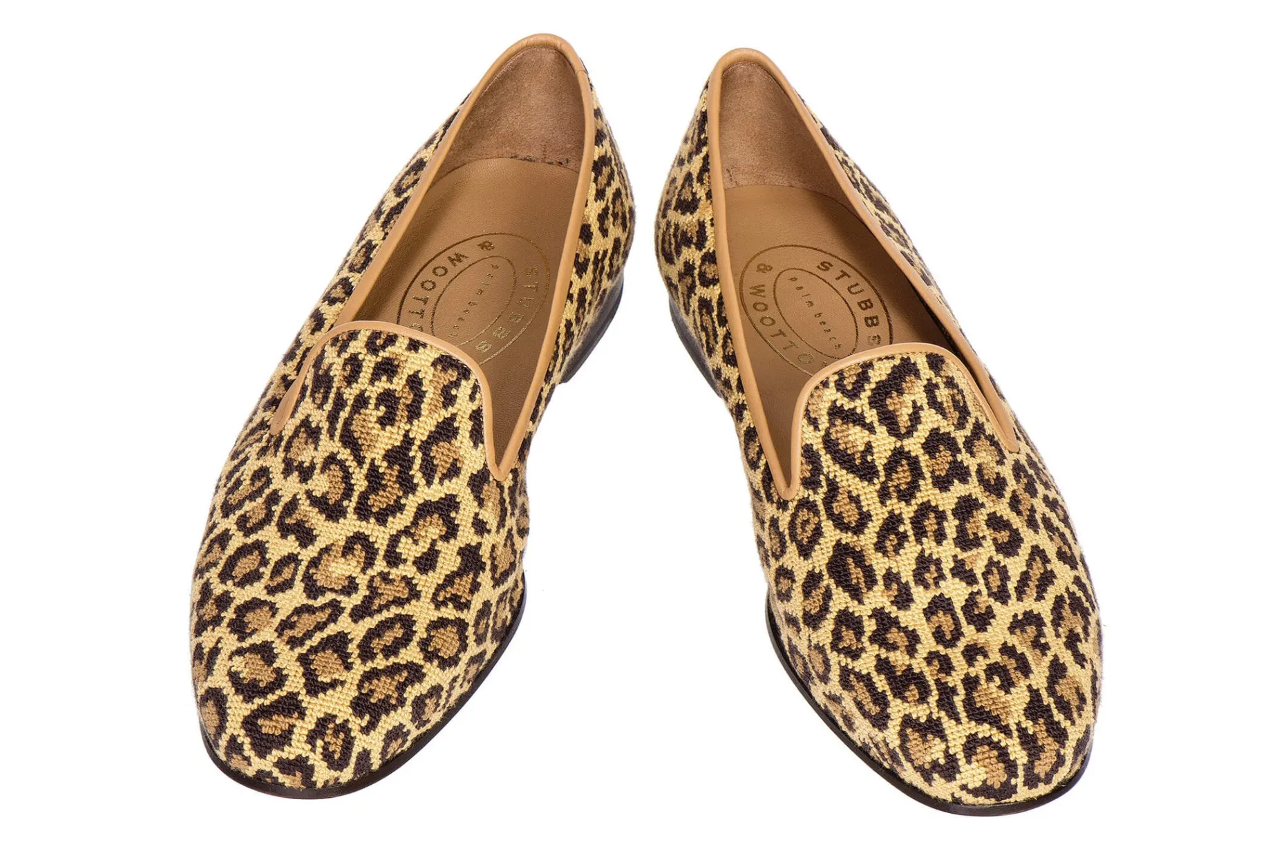 Jane Leopard Needlepoint (Narrow)