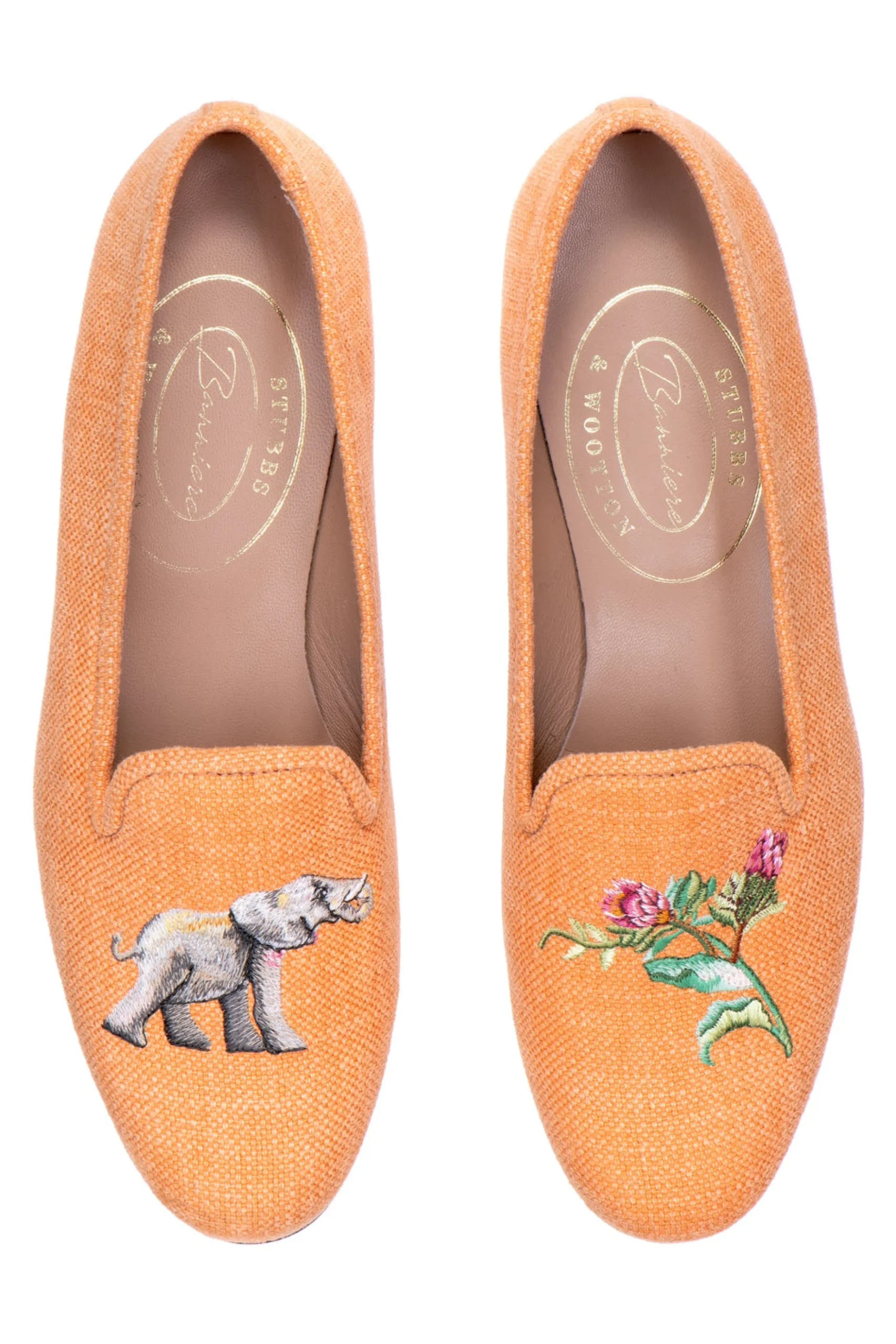 Jungle Ochre Linen Slipper (Men)