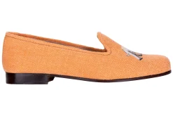 Jungle Ochre Linen Slipper (Men)