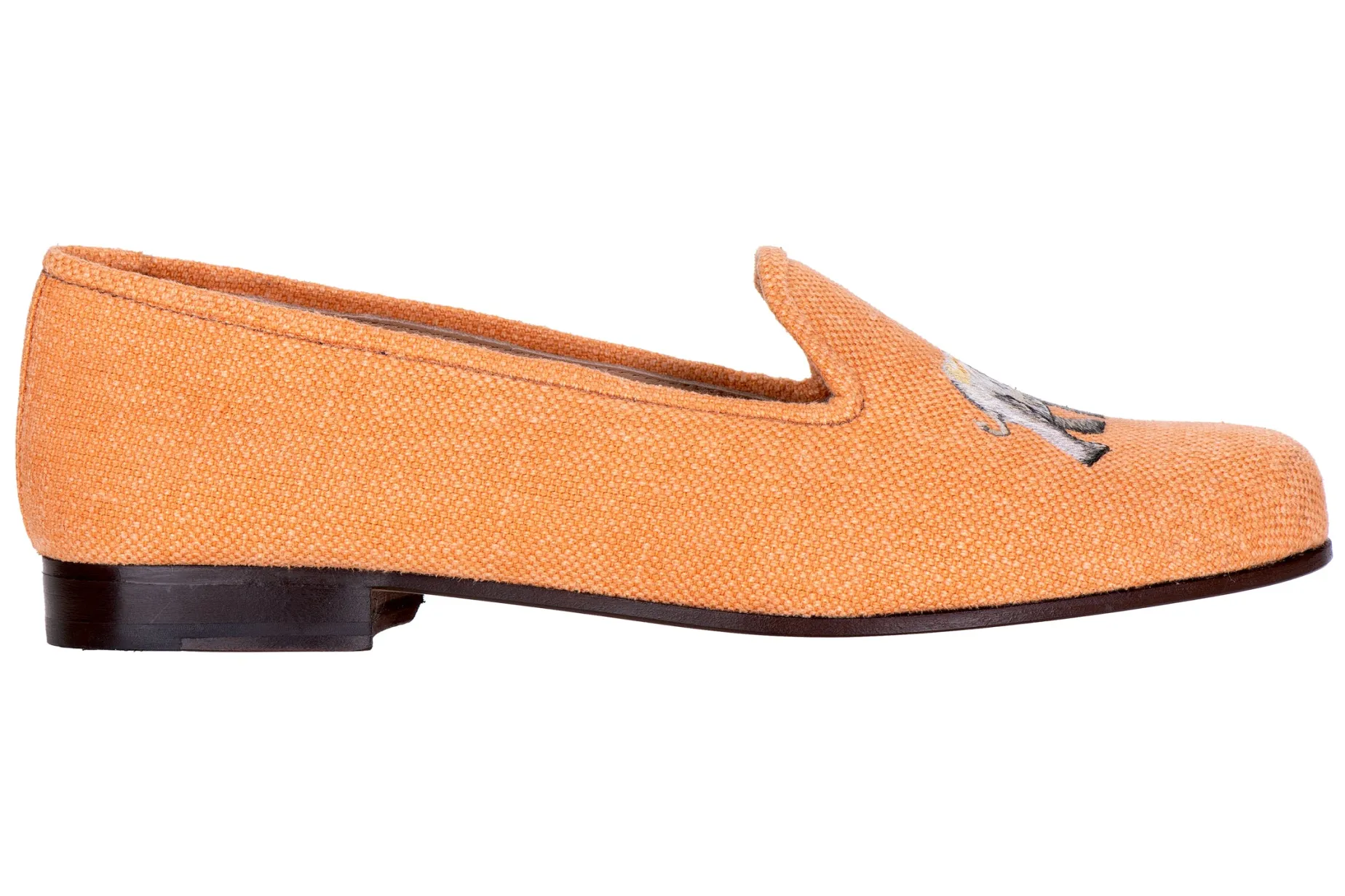 Jungle Ochre Linen Slipper (Men)