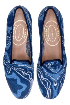 Lazurite Needlepoint Slipper (Men)