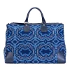 Lazurite Needlepoint Weekender