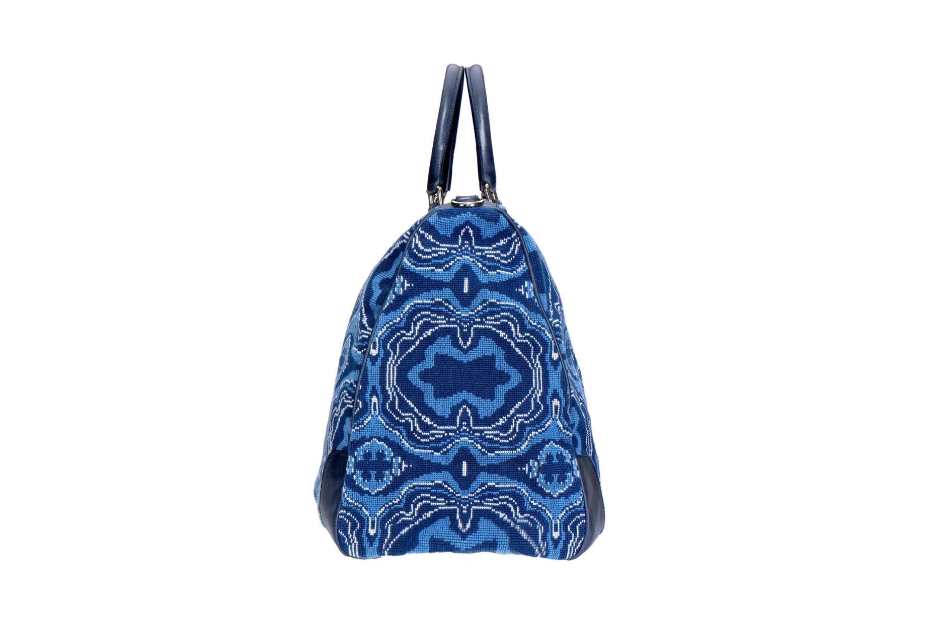 Lazurite Needlepoint Weekender