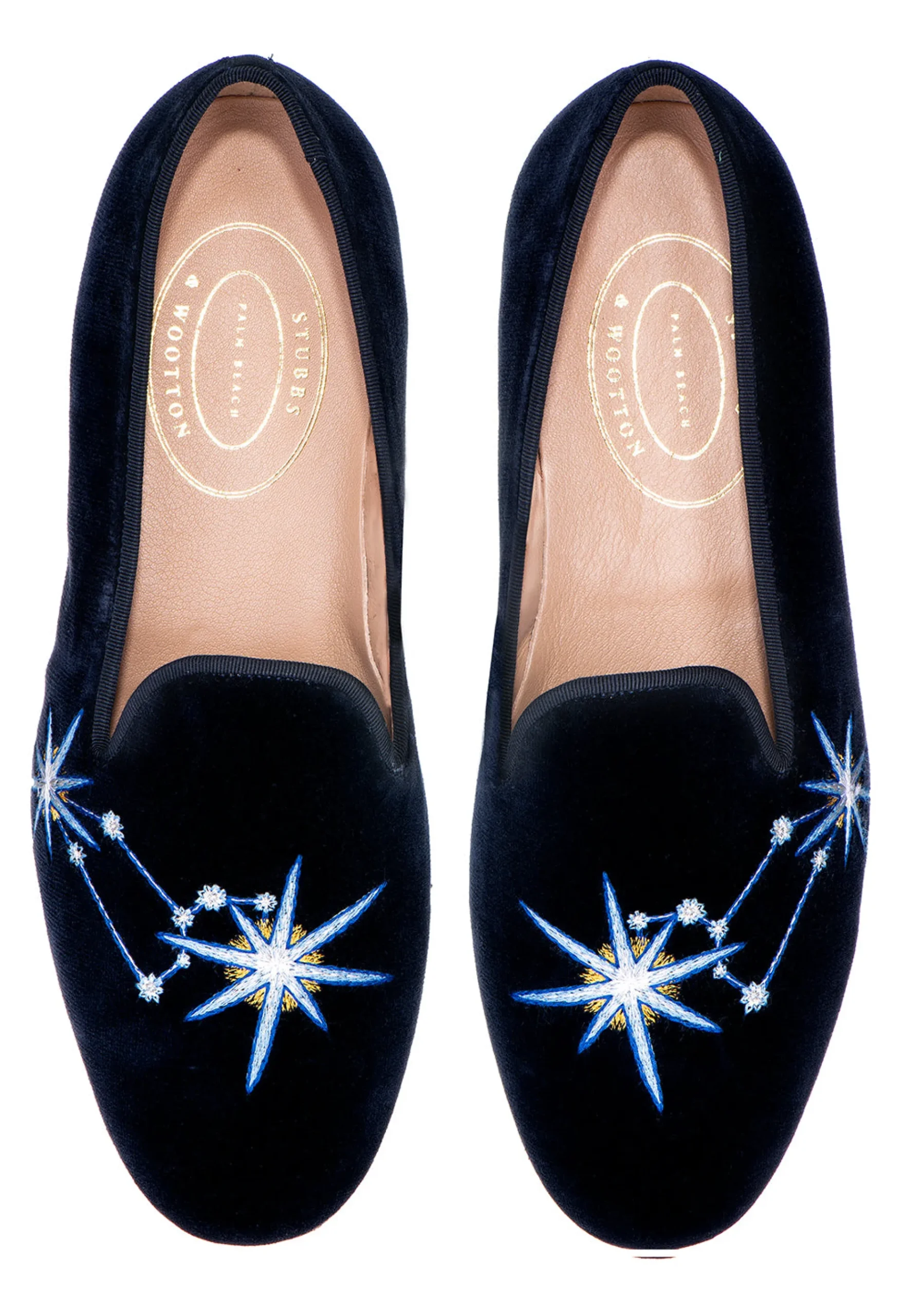Leo Midnight Velvet Slipper (Men)