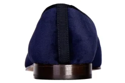 Martini Navy Velvet Slipper (Women)