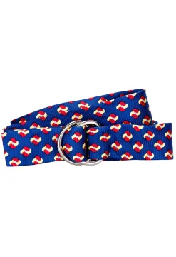 Medallion Ocean Silk Belt