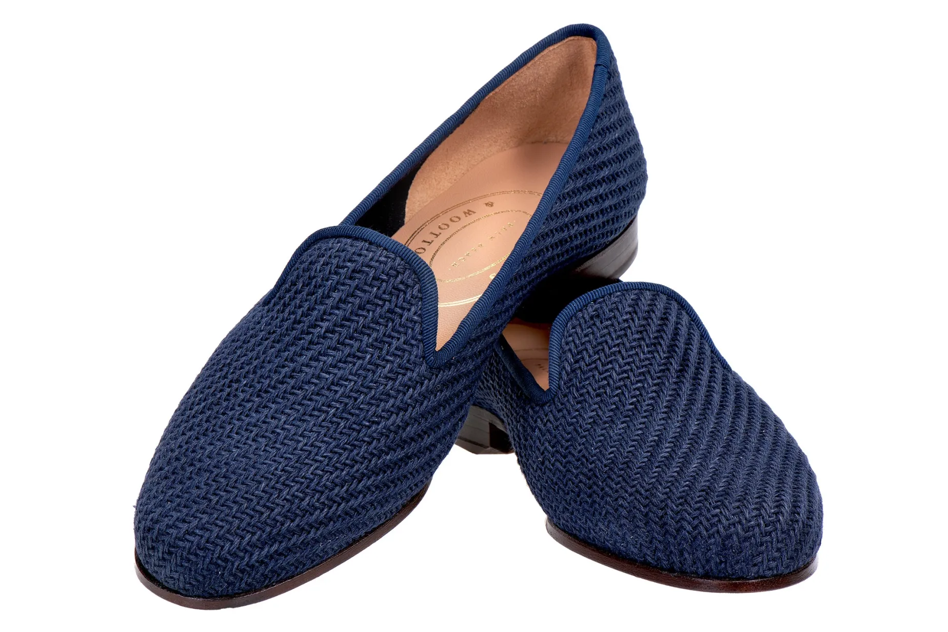 Navy Sisal Slipper (Men)