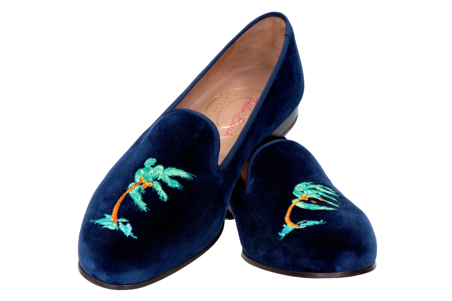 Storm Navy Velvet Slipper (Men)