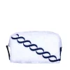 Treccia Navy Clutch