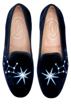 Virgo Midnight Velvet Slipper (Men)