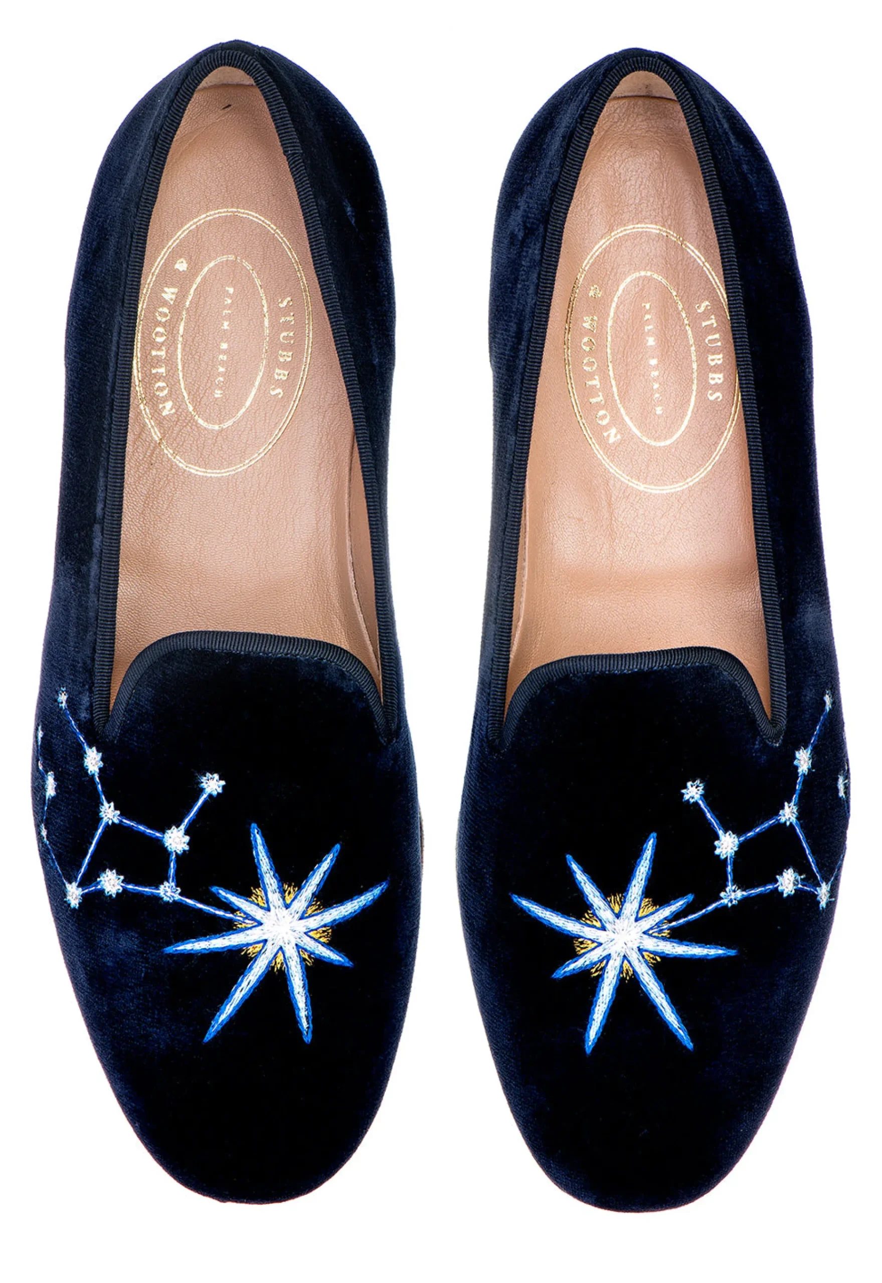 Virgo Midnight Velvet Slipper (Men)