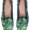 Wetlands Navy Needlepoint Slipper (Men)